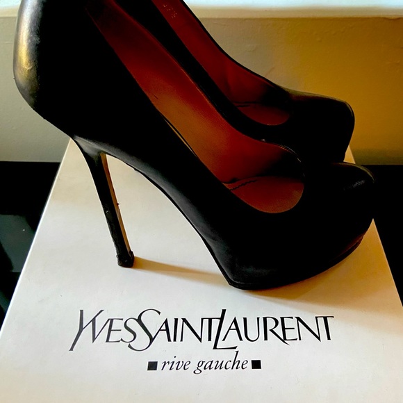 SAINT LAURENT TRIBTOO 105 PUMP - Picture 4 of 6